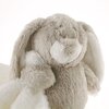 groot knuffeldoekje zittend konijn detail met naam