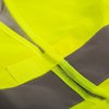 fluorescent jacket detail with name