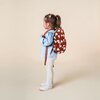 children's backpack adore more cognac detail with name