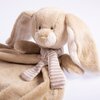 big cuddle toy bunny detail with name