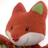 cuddle toy colorful fox detail with name
