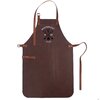 BBQ leather apron - masterchef with text