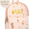 children's backpack paris sweet cuddles backpack pink with name