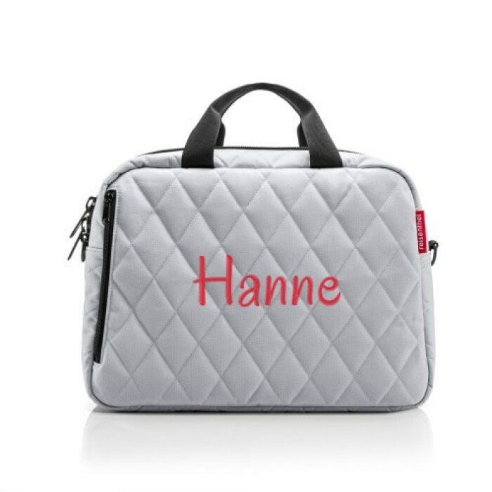 laptop bag rhombus light gray