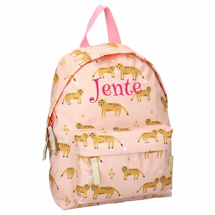 children's backpack pret imagination pink