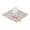miffy cuddle cloth small flowers with name