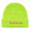 reflective winter hat with name