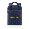 everyday backpack M mixed dots red with name