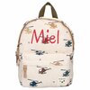 children's backpack paris sweet cuddles helicopter with name