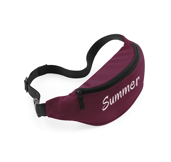 Burgundy bum bag online