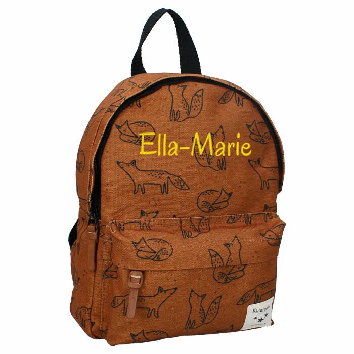 children's backpack beasties brown