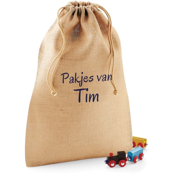 BorduurCompany jute Stuff Bag
