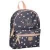 children's backpack fearless grey with name