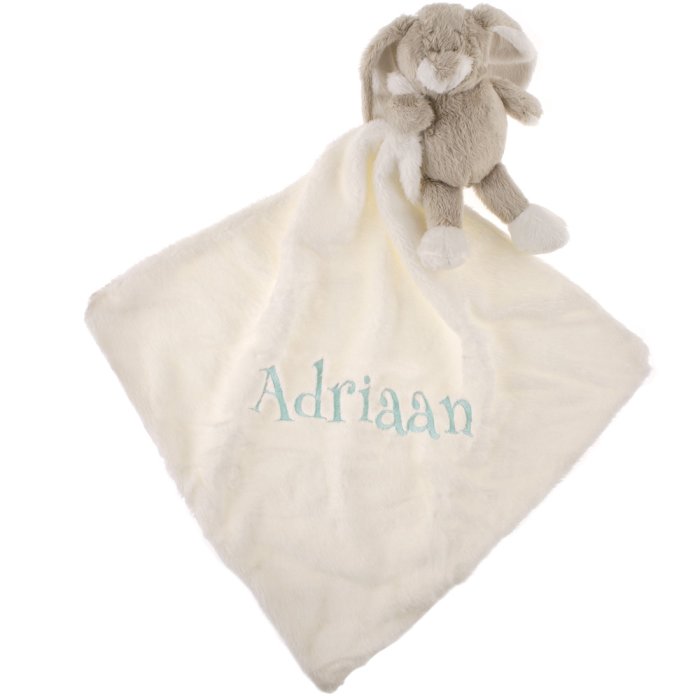BorduurCompany big cuddle toy sitting bunny