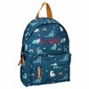 children's backpack pret imagination green with name