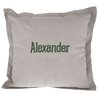 decorative pillow with name