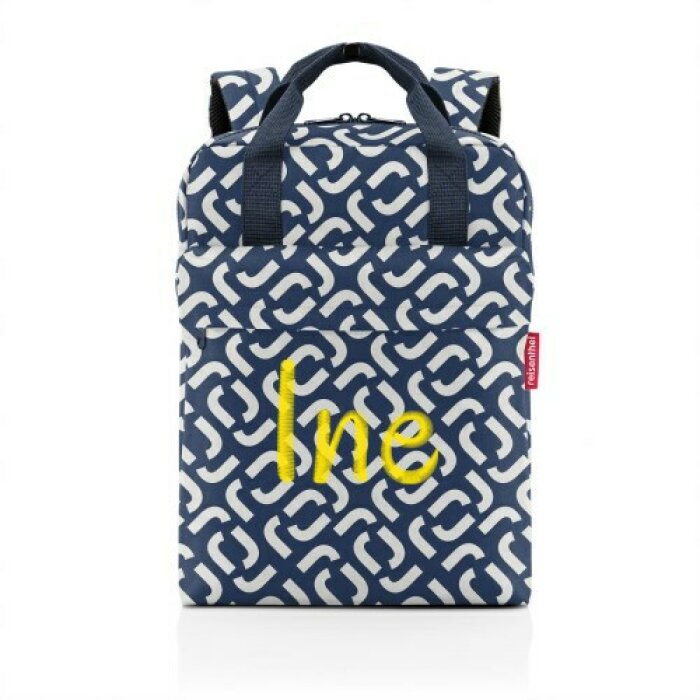 allday backpack M signature navy