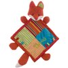 cuddle toy colorful fox with name