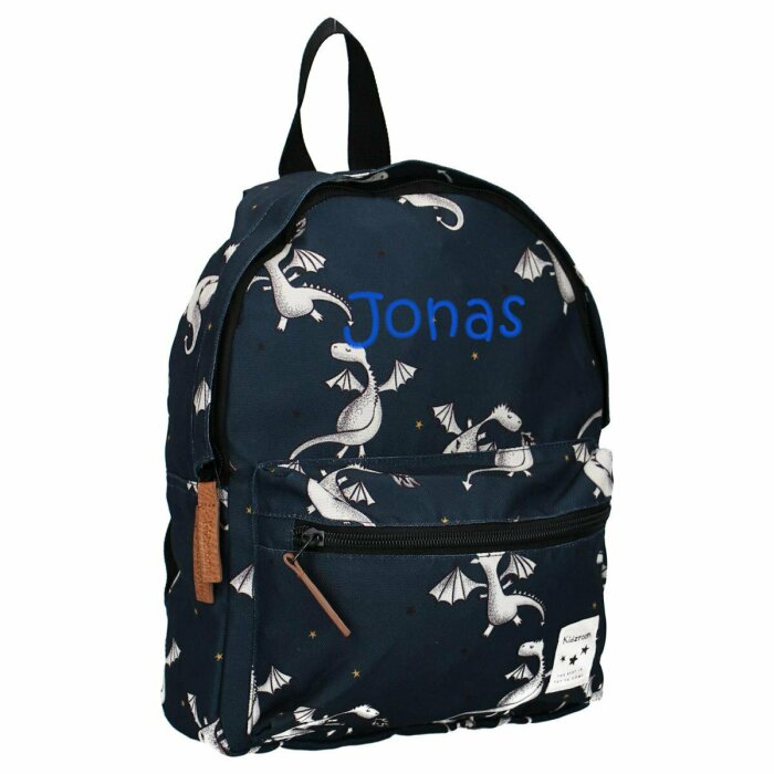BorduurCompany kids backpack magic tales navy