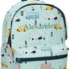 children's backpack mini blue with name