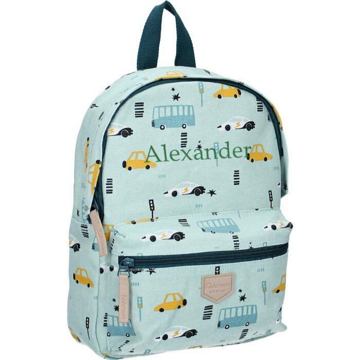 BorduurCompany children's backpack mini blue